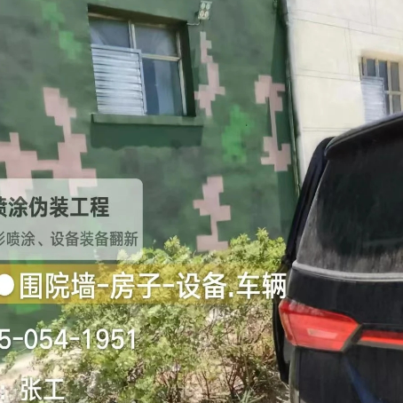 安顺数码迷彩漆施工